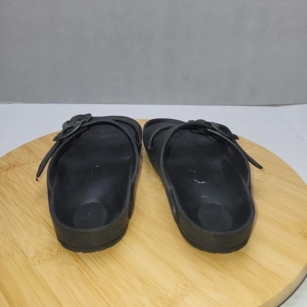Birkenstock Kids Arizona Black Sandals Slip‎ On Shoes Size 30 US kids 12